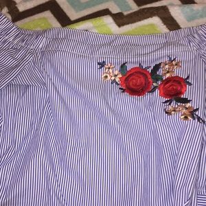 Off the shoulder top